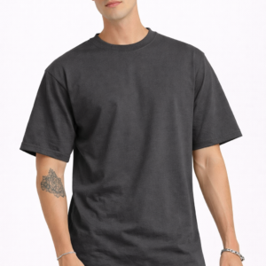 PC Terry 260 Gsm 52% Cotton 48 % Polyester Biowash Mens Oversized Boxy Fit Tshirt